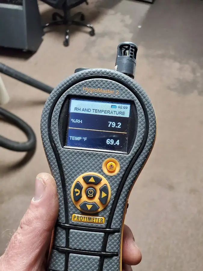 Moisture meter humidity assessment for Mold Remediation & Removal in O'Fallon